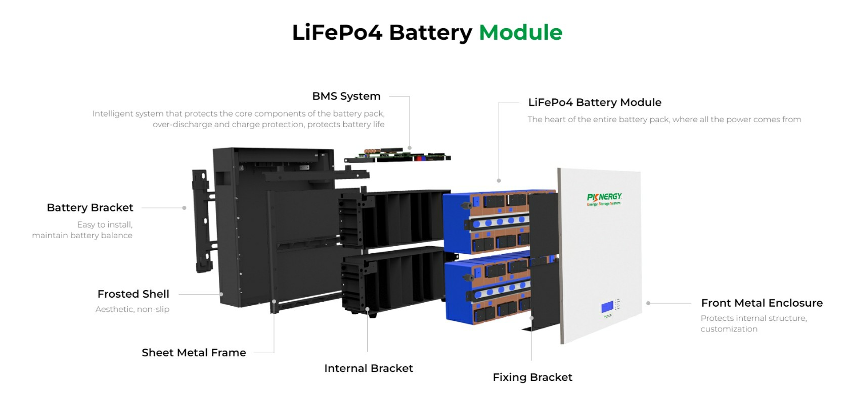 LiFePO4 Battery Module